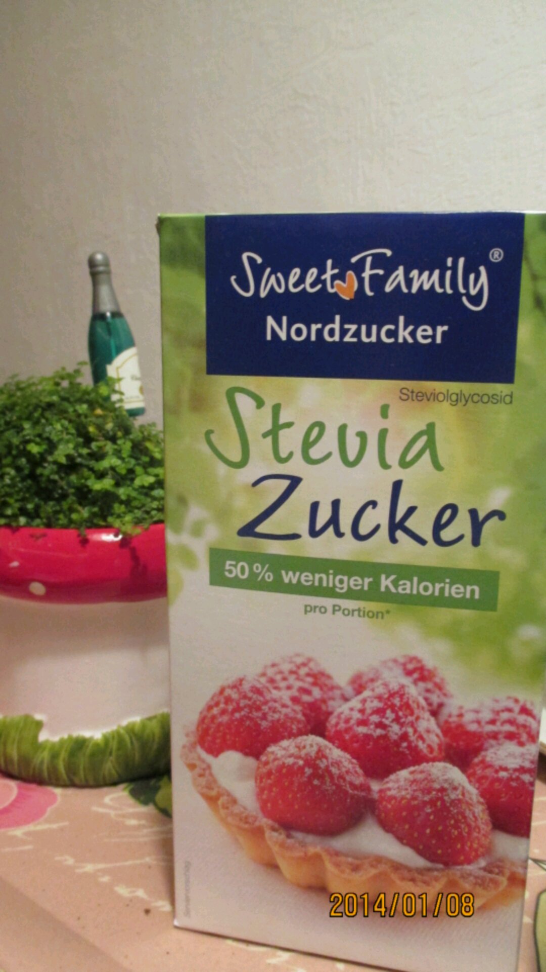 Saftiger Topfkuchen mit Stevia-Zucker